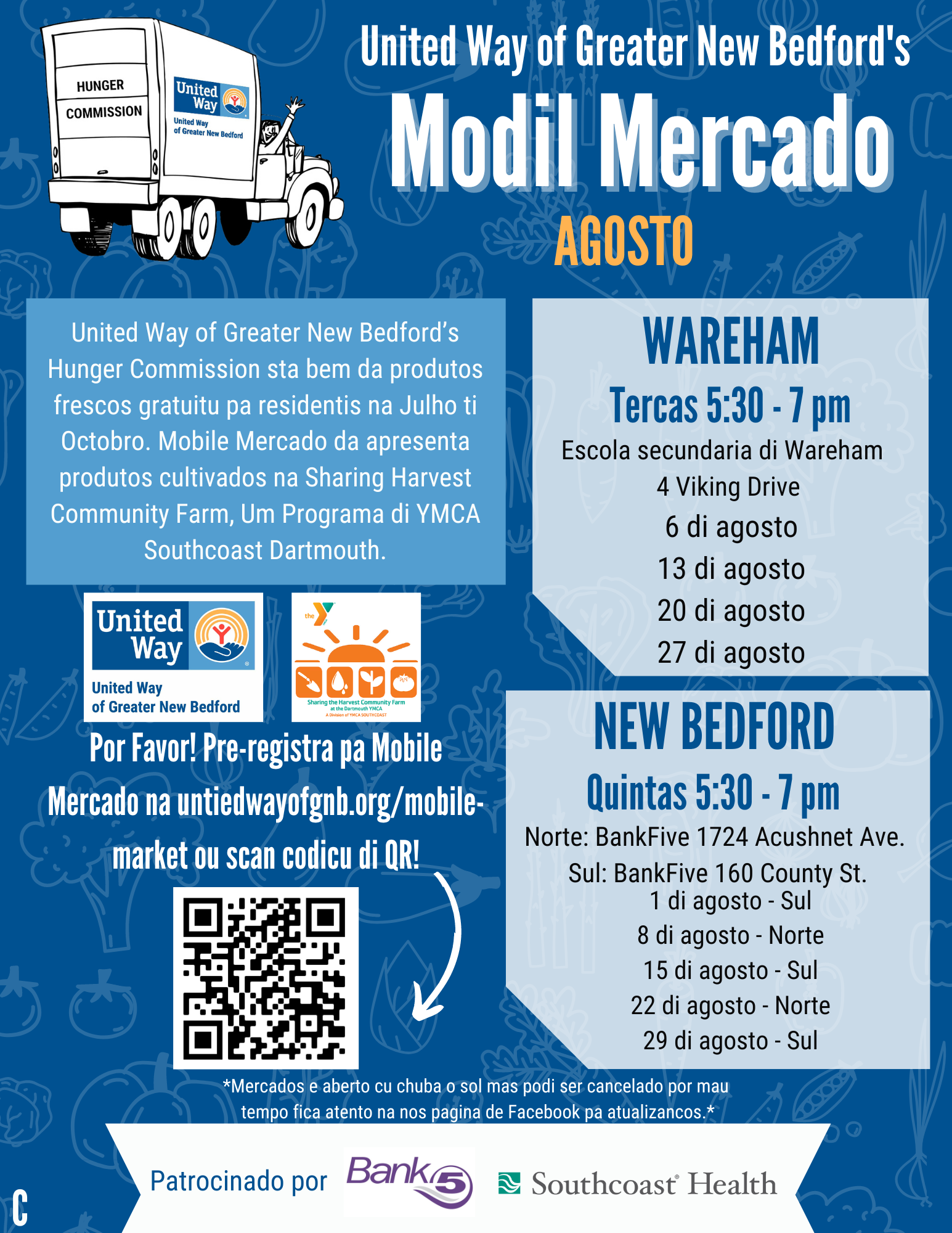 July Mobile Market Schedule - Creole