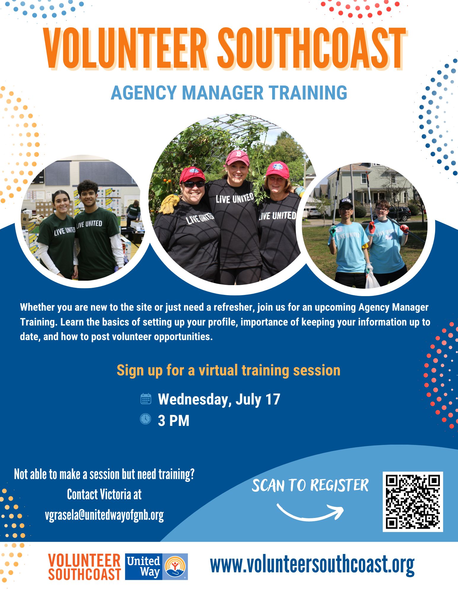 Volunteer SouthCoast Agency Training